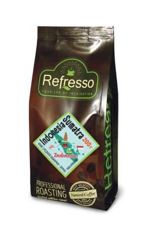 Кофе в зёрнах Refresso Indonesia Sumatra, 200г