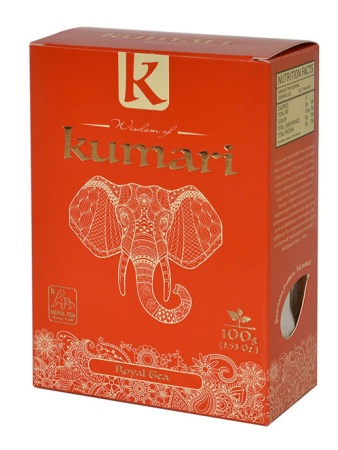 Чай чёрный крупнолистовой Kumari Королевский 100г