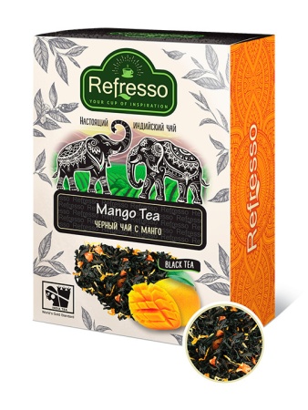 Чай Refresso черный с манго 100г