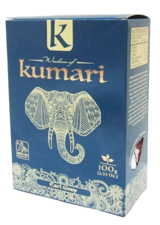 Чай чёрный листовой с ароматом бергамота Wisdom of Kumari 100г