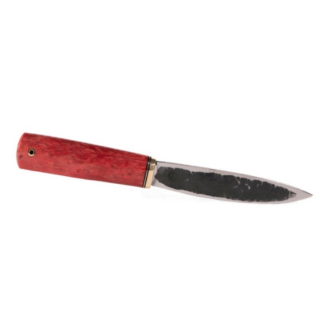 Нож Якут большой с красной ручкой
