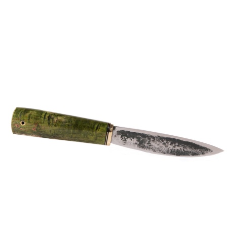 Нож Якут большой с зелёной ручкой