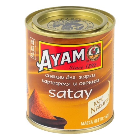 Сатай - специи для жарки картофеля и овощей AYAM из Малайзии